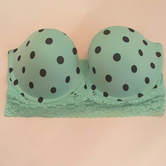 VICTORIA SECRET PINK BUSTIER BRA 36D